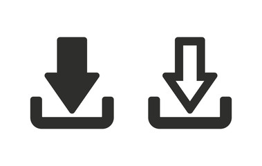 Download - vector icon.