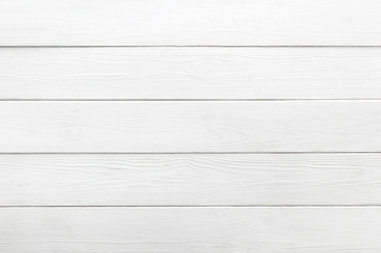 White background of wooden planks