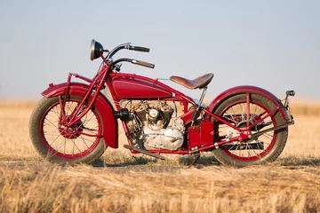 Türaufkleber Motorcycle Indian 1928 © xkolba