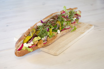 Baguette-Sandwich