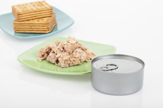 cookies of salt with canned tuna