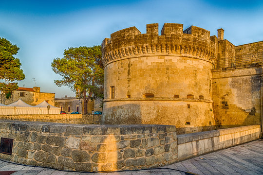 streets of small fortified citadel