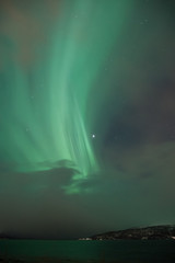 Starke Nordlichter in Nordnorwegen im März 2015 