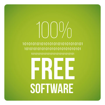 Free software design vector