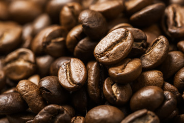 Coffee beans background