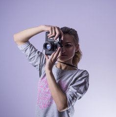 girl photographer