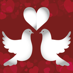 Love icon design 