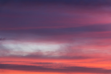 Naklejka na ściany i meble Colorful sunset background
