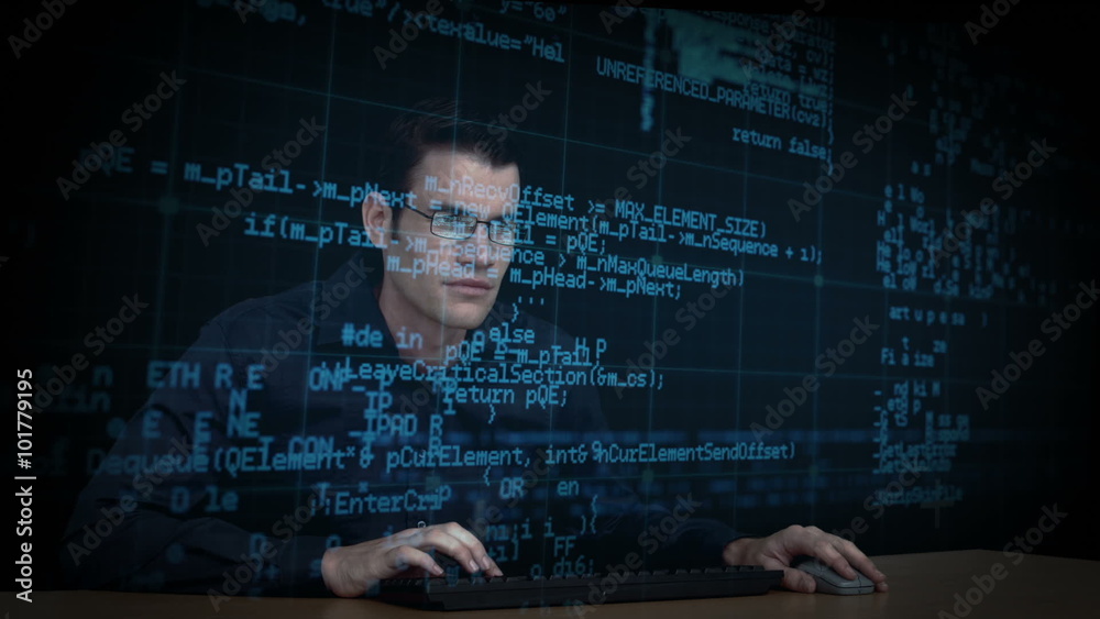 Poster Hacker download data