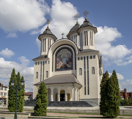 Fototapeta premium Orthodox cathedral in Drobeta Turnu-Severin, Romania