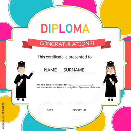 diploma preschool