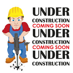 Under Construction Worker