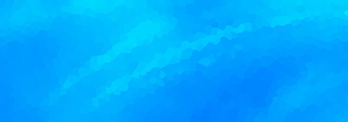 Fototapeta na wymiar vector illustration - abstract mosaic blue polygon picture