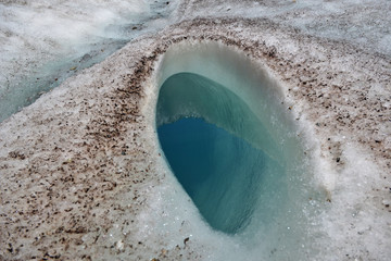  glacier water hole