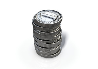 Coin Number One Stack