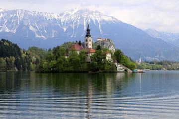 Lake Bled and Bled Island 