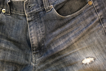 Close up jeans, denim