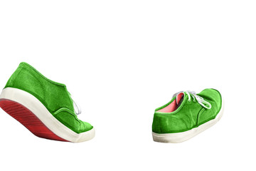 Green shoes - for individual use