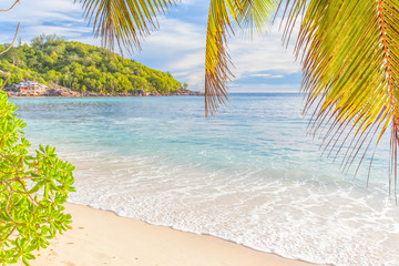  anse Takamaka, Mahé, Seychelles, plage de sable fin 
