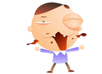 엽기발랄남자캐릭터