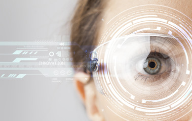 Futuristic smart glasses