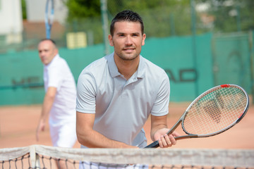 tennis game