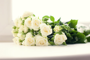 bridal bouquet from roses