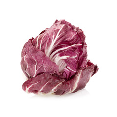 Obraz premium Radicchio, red salad isolated on white