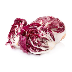 Obraz premium Radicchio, red salad isolated on white