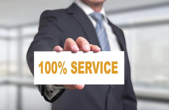 100% SERVICE