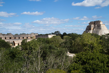 Obraz premium uxmal ruins in yucatan mexico