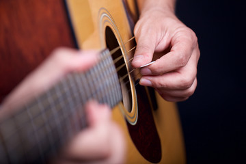 Fototapeta premium guitar close up