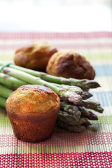 asparagus muffins