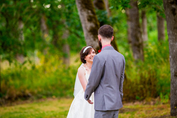 Bride and Groom First Look