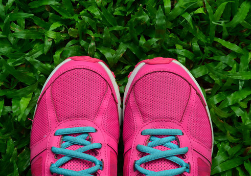 Pink Sport Shoe