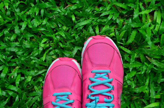 Pink Sport Shoe