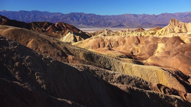 Zabriskie Point in Death Valley