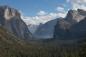Yosemite Valley, Waldbrand