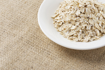 a handful of oatmeal