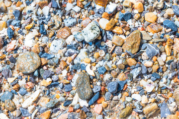 Colorful stones background