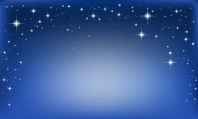 vector background with stars