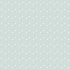 Seamless geometric modern vector pattern. Fine ornament with dotted elements. Light blue and white wallpaper