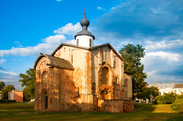 Fototapeta na wymiar Novgorod. Church of St.Paraskeva Piatnitsa