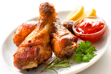 Grilled chicken legs