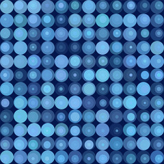 Retro blue pop art vector background
