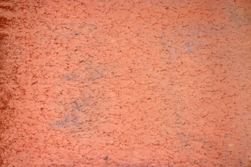 orange painted walls