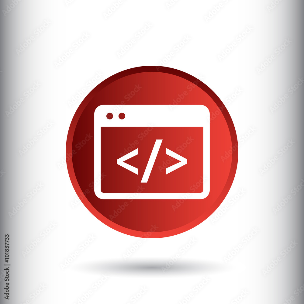 Poster Coding icon
