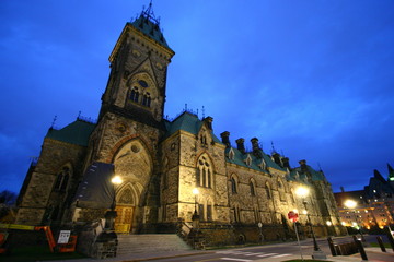 Fototapeta na wymiar Ottawa Parliament Hill
