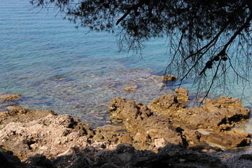 Beach in Brac, year 2013