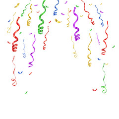 Colorful confetti. Vector